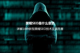 黑帽SEO是什么意思？详解18种新型黑帽SEO技术及其危害