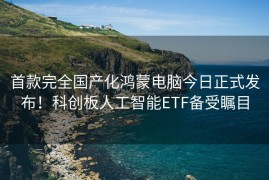 首款完全国产化鸿蒙电脑今日正式发布！科创板人工智能ETF备受瞩目