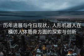 历年进展与今日现状，人形机器人在模仿人体筋骨方面的探索与创新
