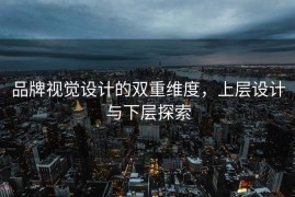 品牌视觉设计的双重维度，上层设计与下层探索