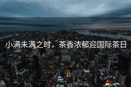 小满未满之时，茶香浓郁迎国际茶日