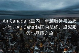 Air Canada飞国内，卓越服务与品质之旅，Air Canada国内航线，卓越服务与品质之旅