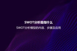 SWOT分析是指什么？SWOT分析模型的内容、步骤及应用