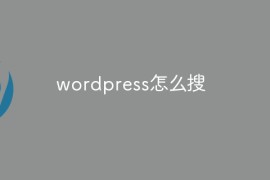 wordpress怎么搜