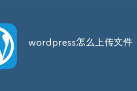wordpress怎么上传文件
