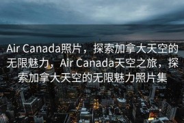 Air Canada照片，探索加拿大天空的无限魅力，Air Canada天空之旅，探索加拿大天空的无限魅力照片集