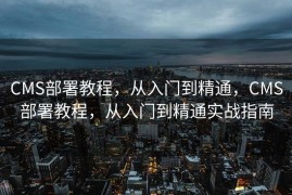 CMS部署教程，从入门到精通，CMS部署教程，从入门到精通实战指南