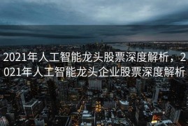 2021年人工智能龙头股票深度解析，2021年人工智能龙头企业股票深度解析