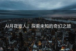 AI月夜旅人，探索未知的奇幻之旅