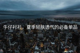 牛仔衬衫，夏季轻肤透气的必备单品