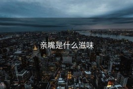 亲嘴是什么滋味