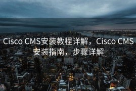 Cisco CMS安装教程详解，Cisco CMS安装指南，步骤详解