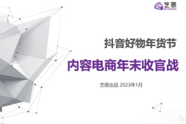 2022内容电商年末收官战：抖音好物年货节-2025最新seo资料