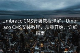 Umbraco CMS安装教程详解，Umbraco CMS安装教程，从零开始，详细指南