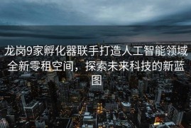龙岗9家孵化器联手打造人工智能领域全新零租空间，探索未来科技的新蓝图