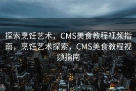 探索烹饪艺术，CMS美食教程视频指南，烹饪艺术探索，CMS美食教程视频指南