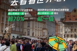 微信支付：《2024国庆微信假期数据报告》微信支付的消费总笔数实现20%增长-2025最新seo资料