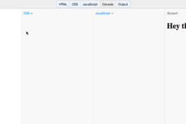 JavaScript 要点：释放 CodePen.io 的力量