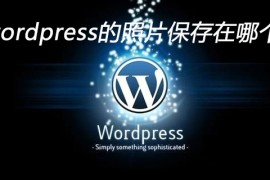 上传到wordpress的照片保存在哪个文件夹