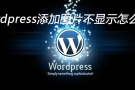 wordpress添加图片不显示怎么解决