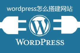 wordpress怎么搭建网站
