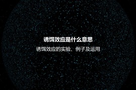 诱饵效应是什么意思？诱饵效应的实验、例子及运用
