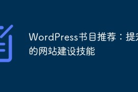 WordPress书目推荐：提升您的网站建设技能