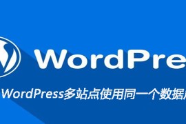 WordPress多站点使用同一个数据库