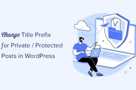 如何在 WordPress 中更改私有和受保护的帖子前缀