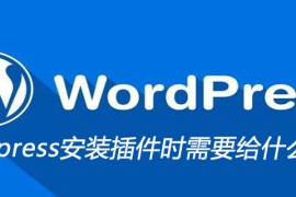 wordpress安装插件时需要给什么权限