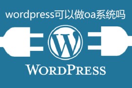 wordpress可以做oa系统吗