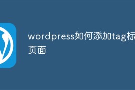 wordpress如何添加tag标签页面