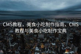 CMS教程，美食小吃制作指南，CMS教程与美食小吃制作宝典