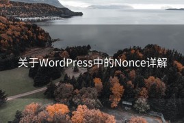 关于WordPress中的Nonce详解