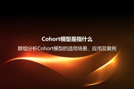 Cohort模型是指什么？群组分析Cohort模型的适用场景、应用及案例