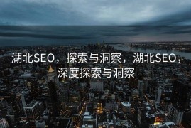 湖北SEO，探索与洞察，湖北SEO，深度探索与洞察