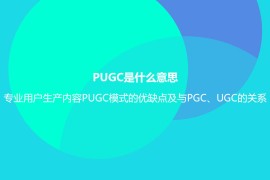 PUGC是什么意思？专业用户生产内容PUGC模式的优缺点及与PGC、UGC的关系