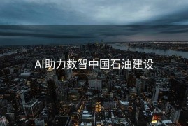 AI助力数智中国石油建设