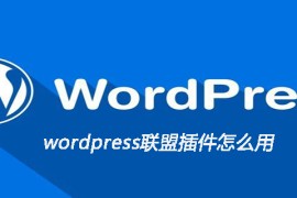 wordpress联盟插件怎么用