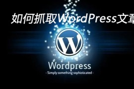如何抓取WordPress文章