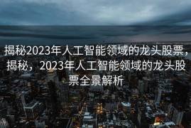 揭秘2023年人工智能领域的龙头股票，揭秘，2023年人工智能领域的龙头股票全景解析