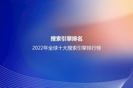 搜索引擎排名(2022年全球十大搜索引擎排行榜)-2025最新seo资料