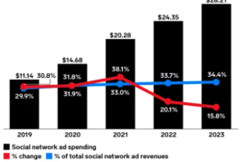 HootSuite：2022年社交媒体广告支出将超过1.73亿美元-2025最新seo资料