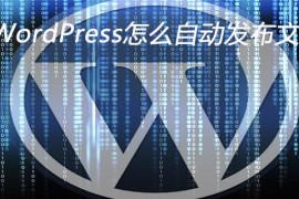 WordPress怎么自动发布文章