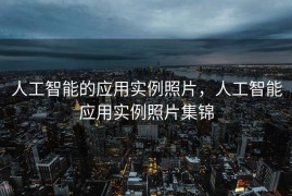 人工智能的应用实例照片，人工智能应用实例照片集锦