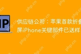 供应链公司：苹果首款折叠屏iPhone关键部件已送样