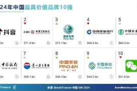 Brand Finance：2024年抖音的品牌价值实现了28%的增长 达到842亿美元-2025最新seo资料