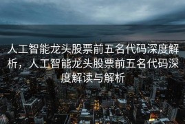 人工智能龙头股票前五名代码深度解析，人工智能龙头股票前五名代码深度解读与解析