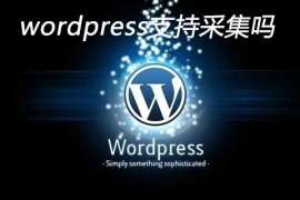 wordpress支持采集吗