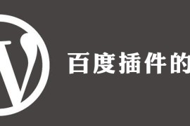 wordpress 百度插件怎么用